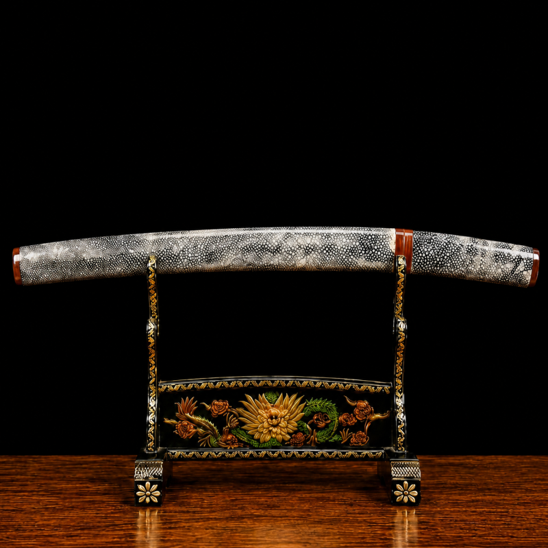 Tanto Eniwa (Acél T10 con Hamon Choji Autentico)