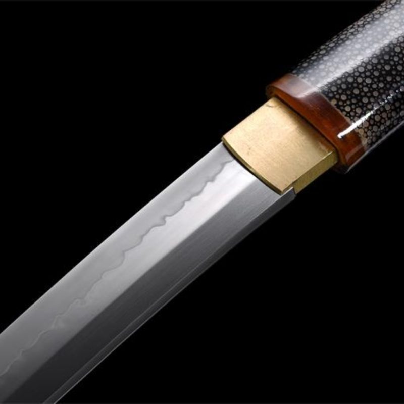 Tanto Eniwa (Acél T10 con Hamon Choji Autentico)