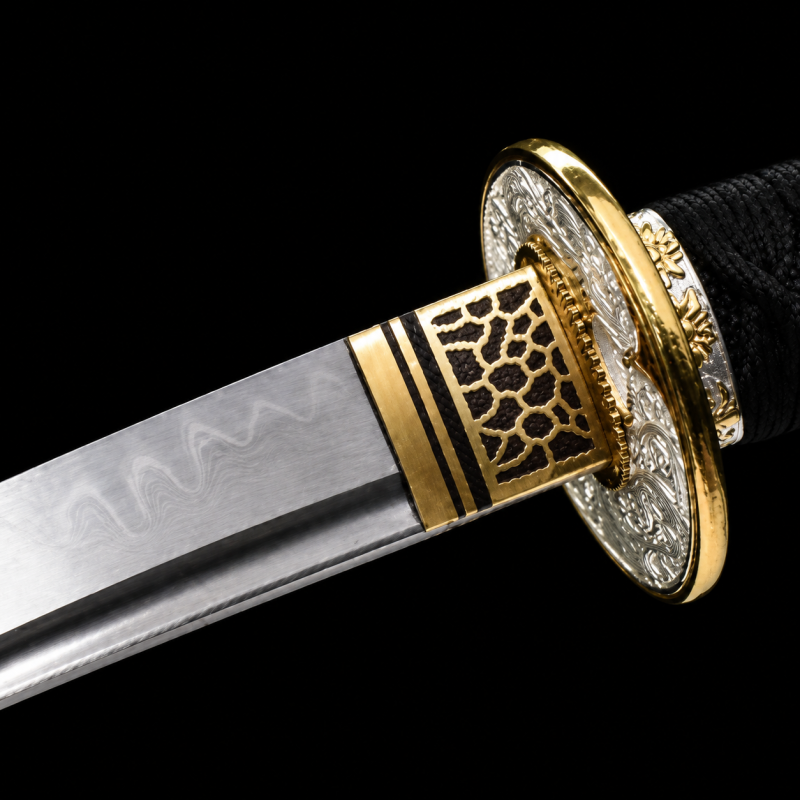 Tanto Niihama (Acél T10 con Hamon Autentico)