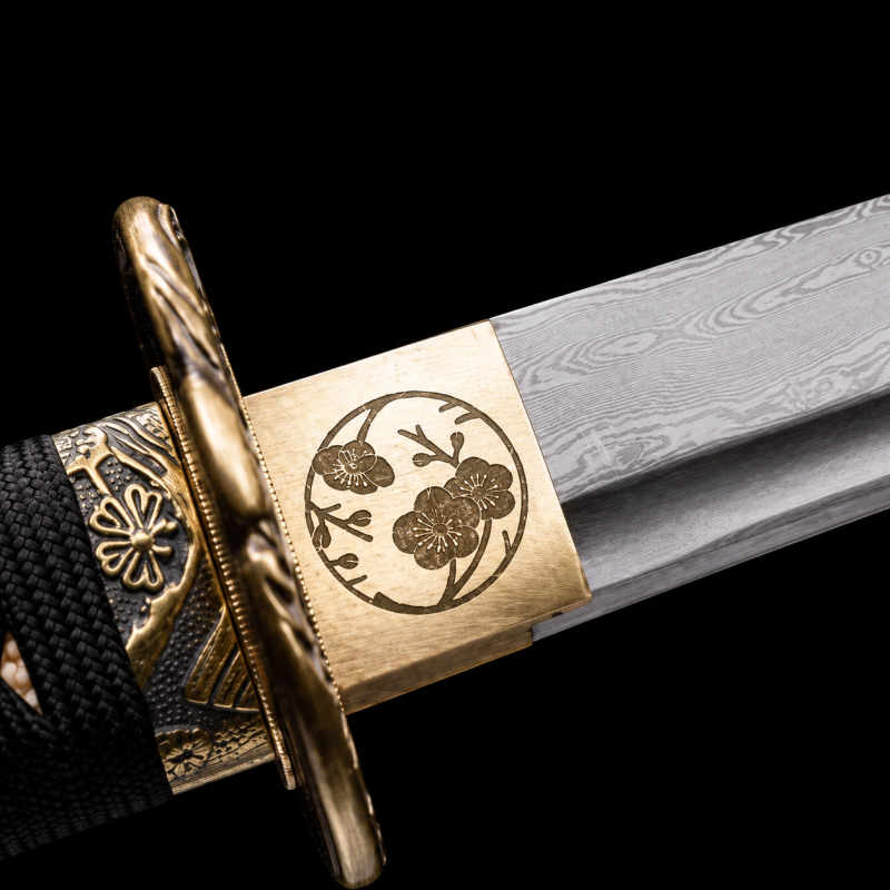 Tanto Tomisato (Acél damaszkuszi con Saya Speciale)