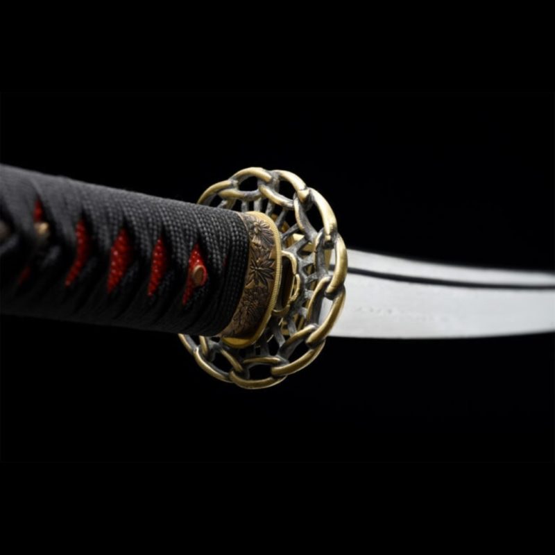 Wakizashi Kodachi Maizuru (Acél damaszkuszi)