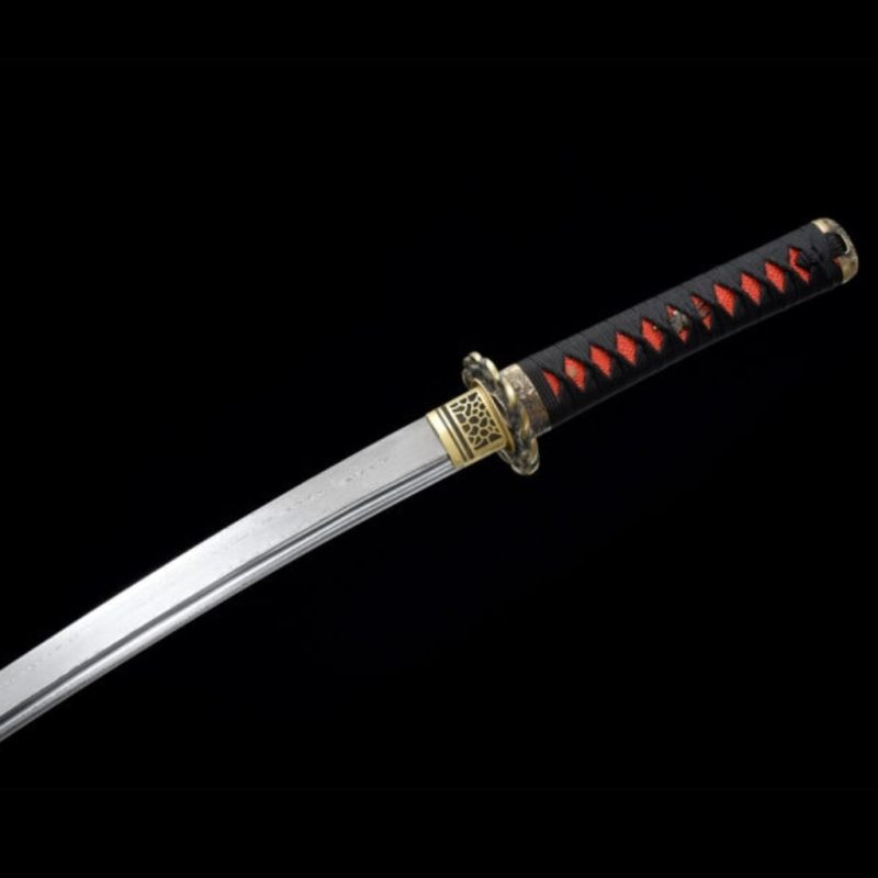 Wakizashi Kodachi Maizuru (Acél damaszkuszi)