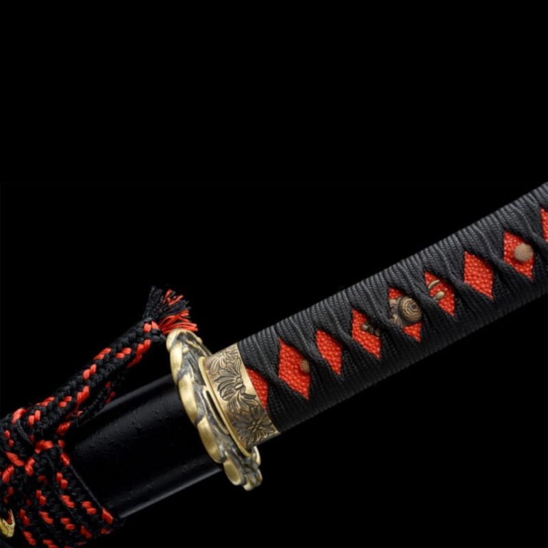 Wakizashi Kodachi Maizuru (Acél damaszkuszi)