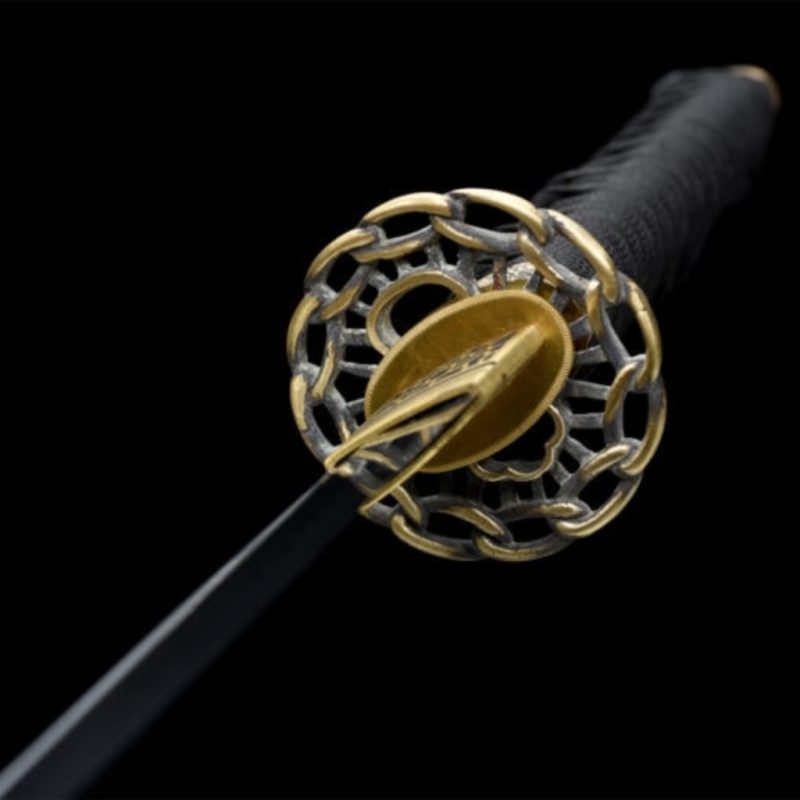 Wakizashi Kodachi Maizuru (Acél damaszkuszi)