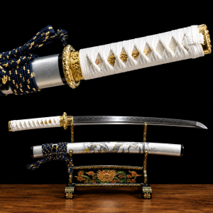 Wakizashi Kodachi Tamana (Acél T10 con Hamon Autentico)