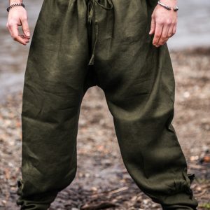 Brache viking in lino "Wodan" Oliva