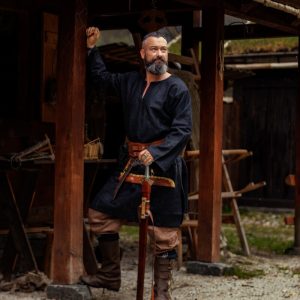 Gyapjú viking tunika Olvisson”